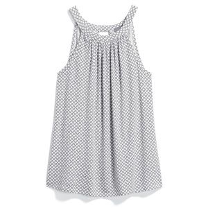 Loveappella Agather Printed Halter Knit Top